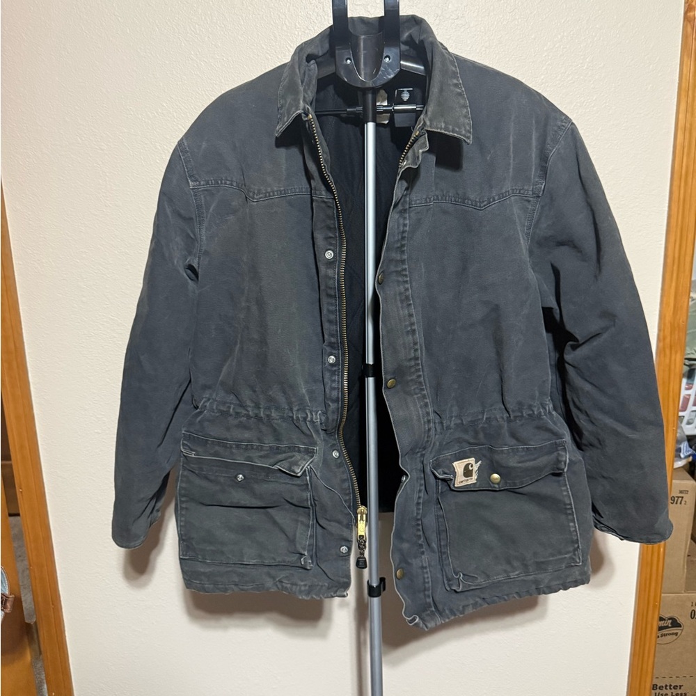 Vintage Carhartt Made‎ in the USA Quilted Work Jacket